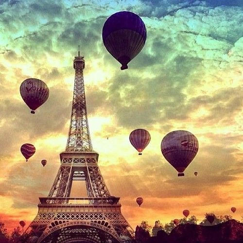 Balloons At The Eiffel Tower Pictures Photos And Images For Facebook Tumblr Pinterest And