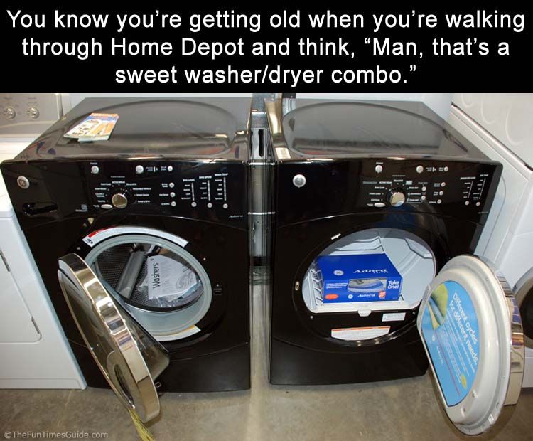 You Know You're Getting Old When... Pictures, Photos, and Images for