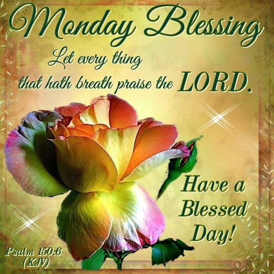 Monday Blessing, Let Everything That Hath Breath Praise The LORD