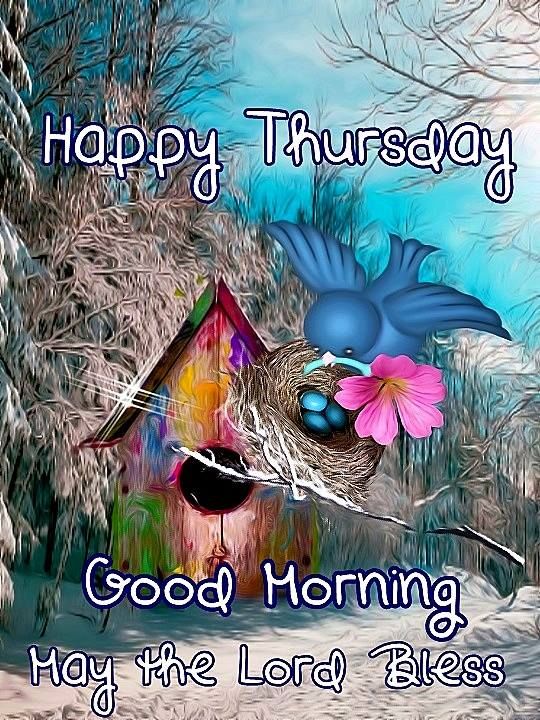 Happy Thursday Good Morning May The Lord Bless You Pictures, Photos