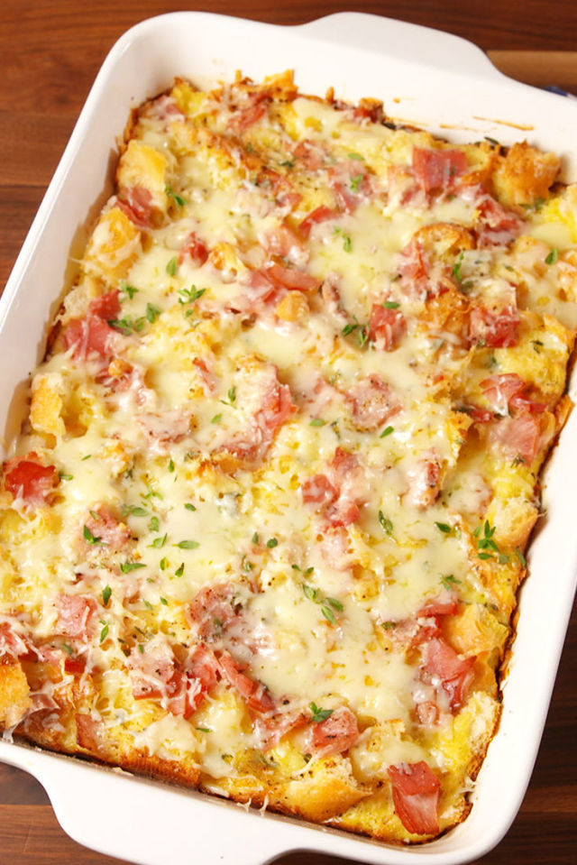 Ham Cheese Brunch Bake Recipe Pictures, Photos, and Images for Facebook, Tumblr, Pinterest, and