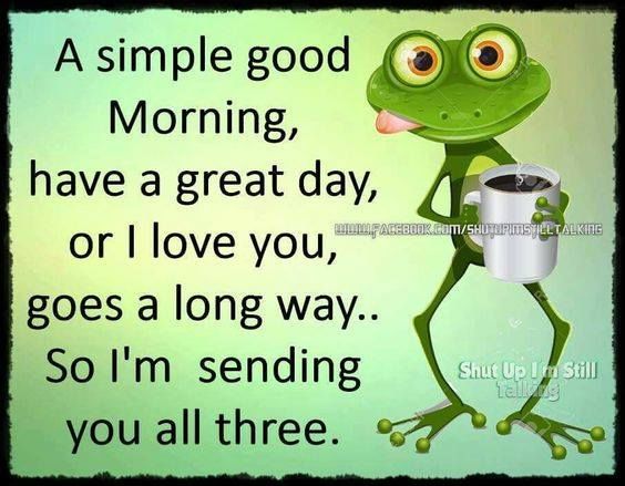 A Simple Good Morning Pictures, Photos, and Images for