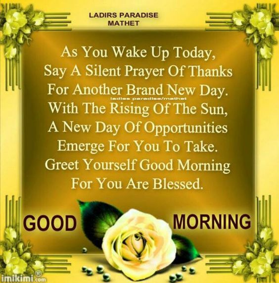 Silent Prayer Of Thanks For Another Brand New Day Pictures, Photos, and Images for Facebook