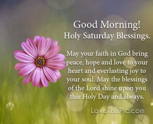 Holy Saturday Blessings Pictures, Photos, and Images for Facebook