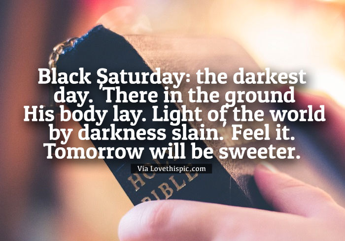 Black Saturday: The Darkest Day. 'There In The Ground His Body Lay