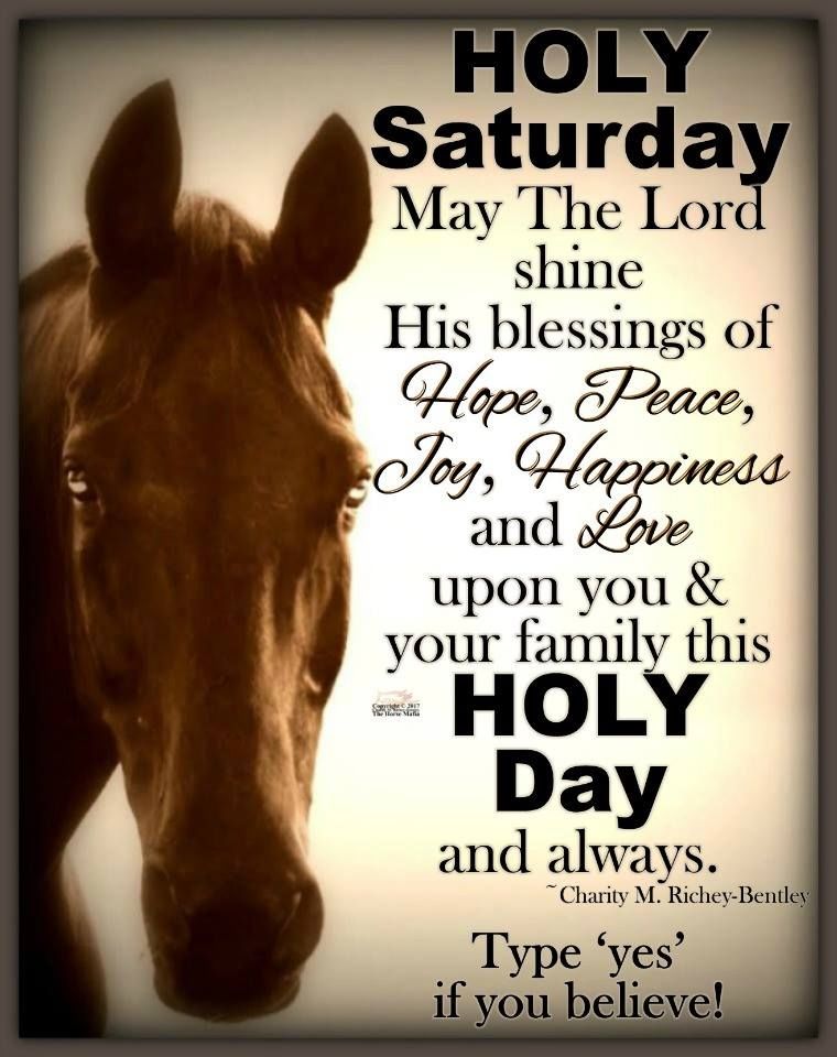 Holy Saturday Blessings For You And Your Family Pictures, Photos, and