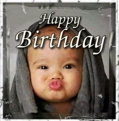 Kissy Baby Happy Birthday Image Pictures, Photos, and Images for