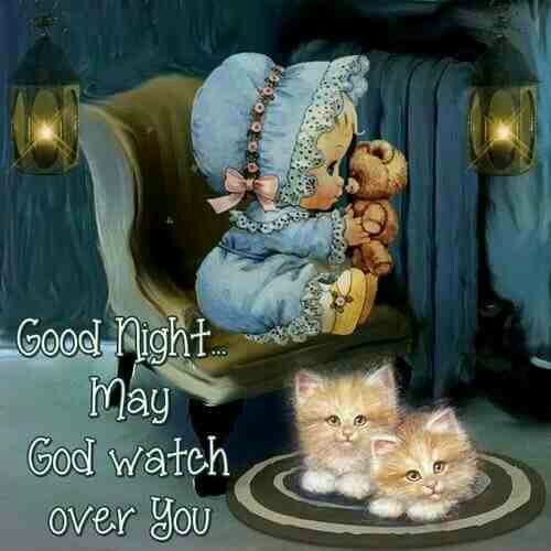 May God Watch Over You, Good Night Pictures, Photos, and Images for