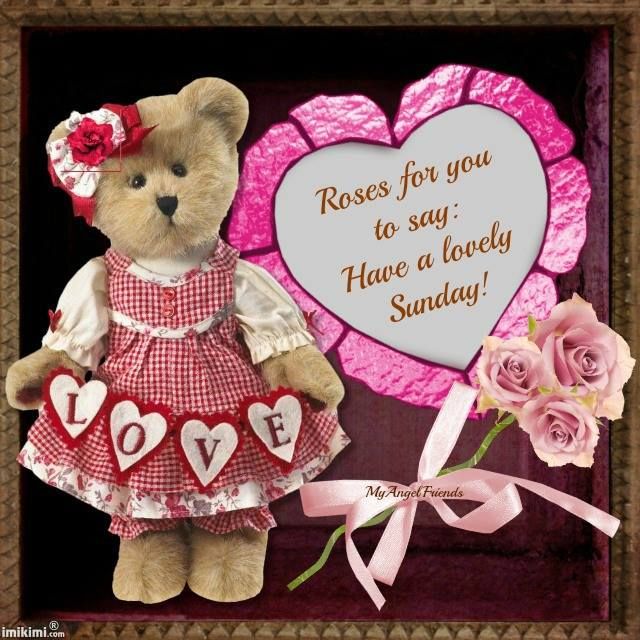 Roses For You To Say, Have A Lovely Sunday Pictures, Photos, and Images