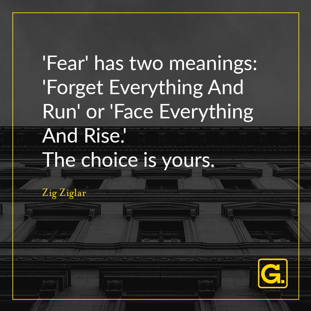 Fear Has Two Meanings Pictures, Photos, and Images for Facebook, Tumblr