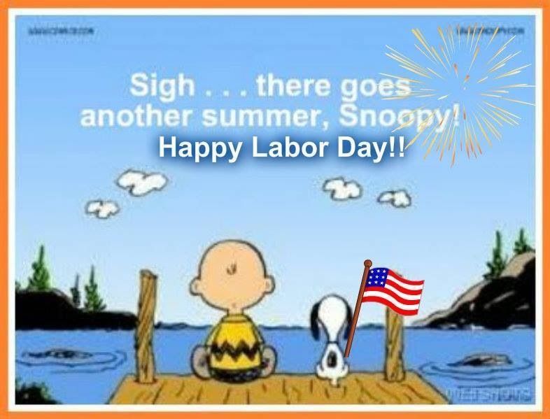 There Goes Another Summer, Snoopy! Happy Labor Day!! Pictures, Photos