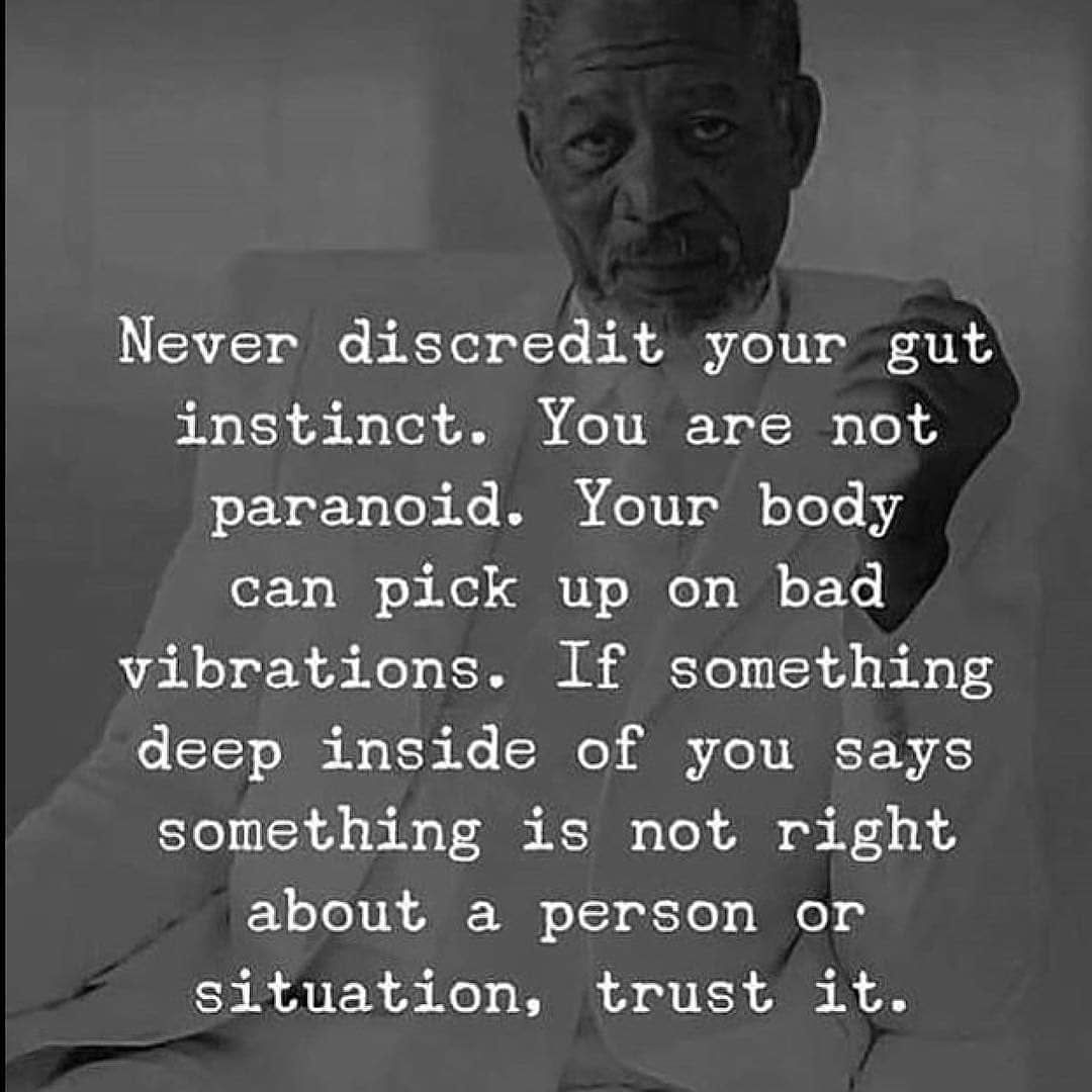 Never Discredit Your Gut Instinct Pictures, Photos, and Images for