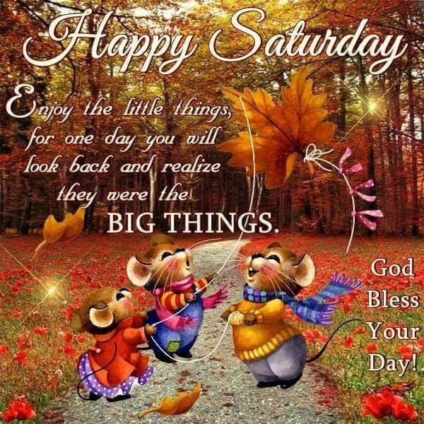 Enjoy The Little Things, Happy Saturday Pictures, Photos, and Images