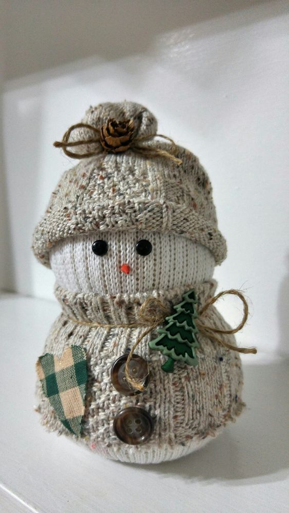 DIY Sock Snowman Pictures, Photos, and Images for Facebook