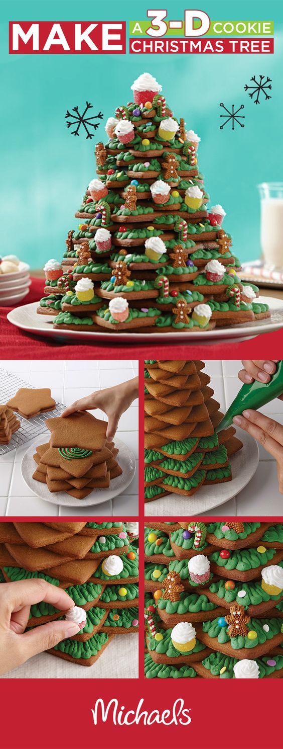Make A 3 D Cookie Christmas Tree Pictures, Photos, and Images for