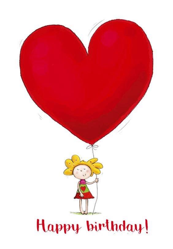 Heart Balloon Happy Birthday Image Pictures, Photos, and Images for