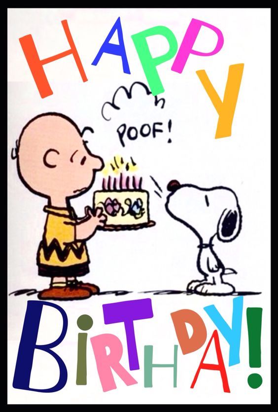 Happy Birthday From Charlie And Snoopy Pictures, Photos, and Images for