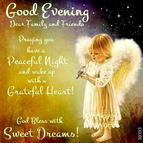 Little Angel Girl Good Evening Image Pictures, Photos, and Images for