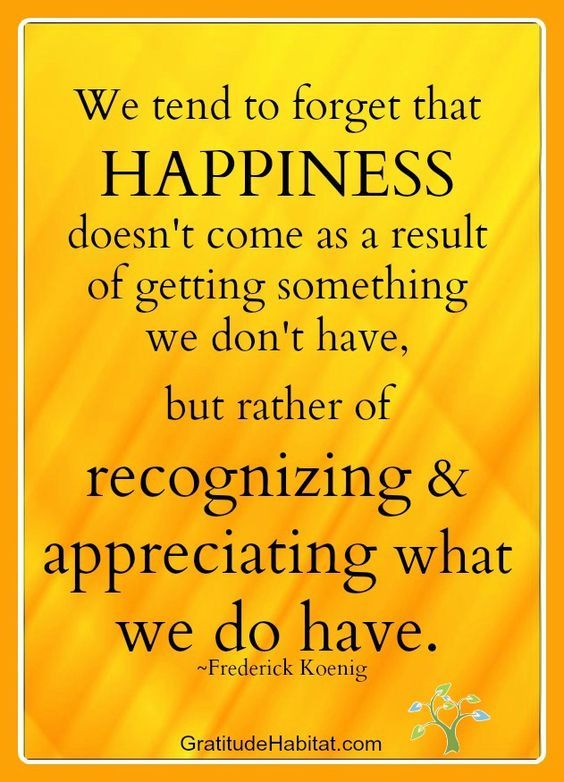We Tend To Forget That Happiness Doesn't Come As A Result Of Getting
