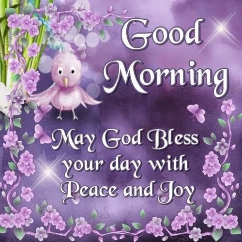 Lavender Floral Good Morning Message Pictures, Photos, and Images for