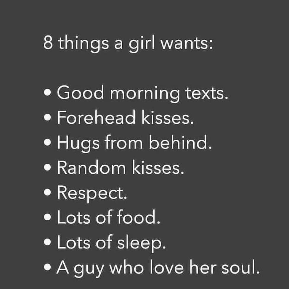 8 Things A Girl Wants Pictures, Photos, and Images for Facebook, Tumblr