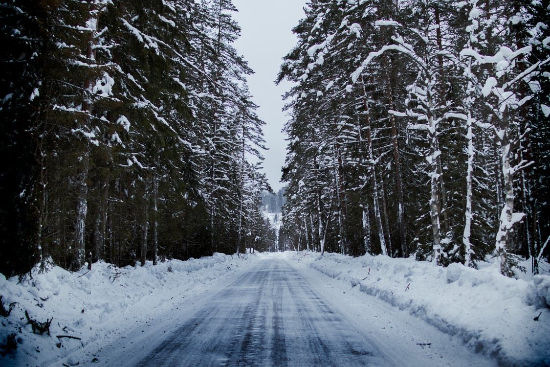 Snowy Road Pictures, Photos, and Images for Facebook, Tumblr, Pinterest