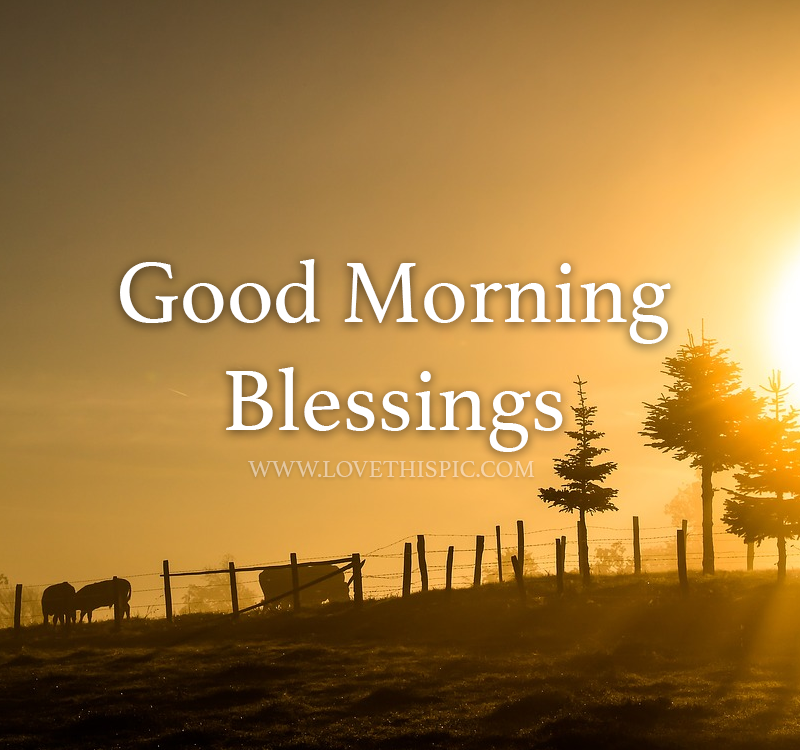 Sunrise Good Morning Blessings Pictures, Photos, and Images for