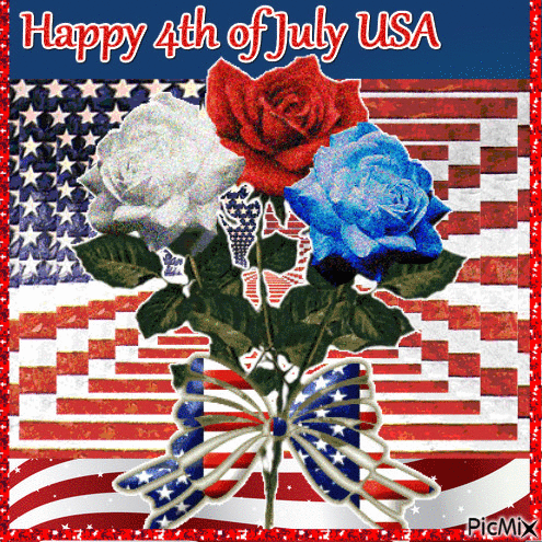 Roses For Happy 4th Of July Pictures, Photos, and Images for Facebook, Tumblr, Pinterest, and 