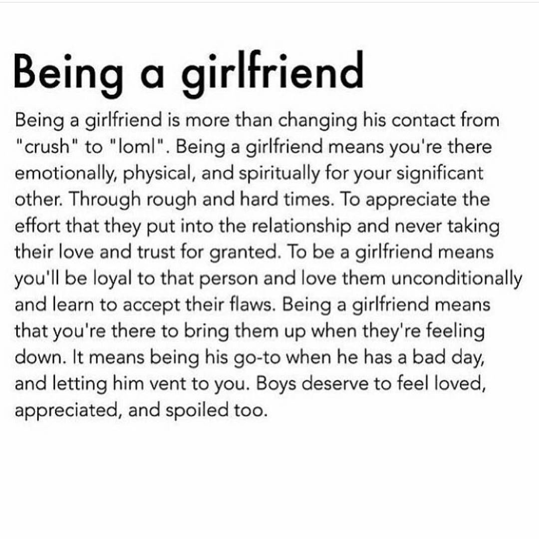 Being A Girlfriend Pictures, Photos, and Images for Facebook, Tumblr