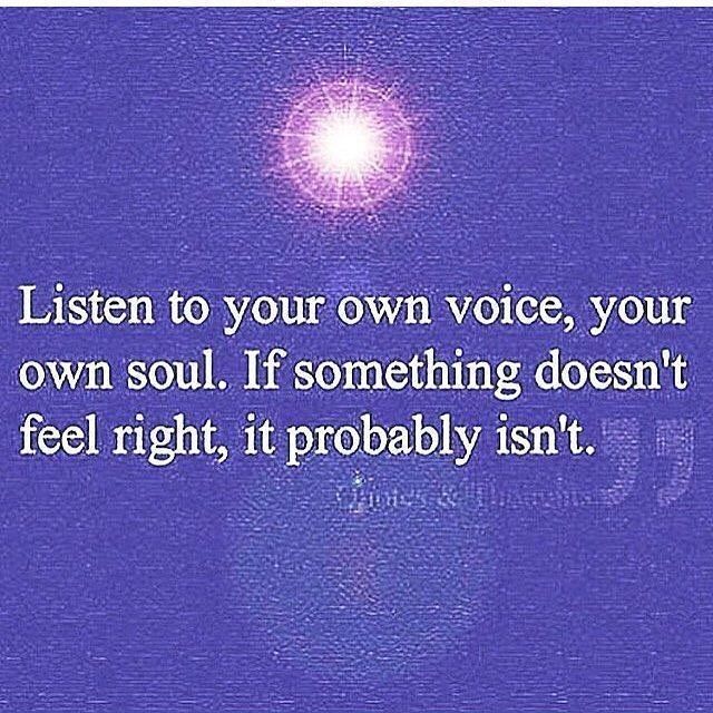 Listen To Your Own Voice Pictures, Photos, and Images for Facebook