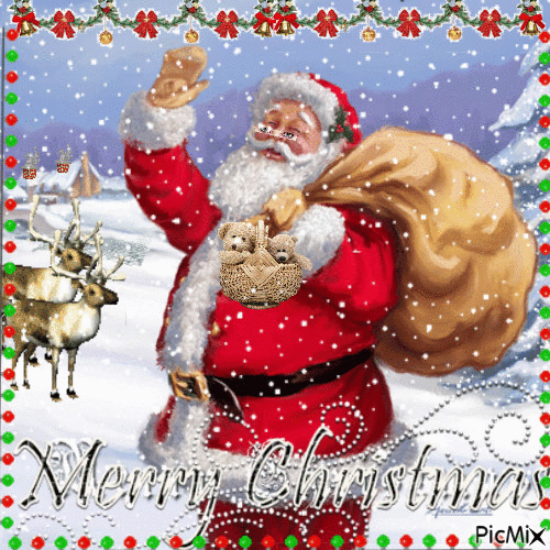 Waving Santa Pictures, Photos, and Images for Facebook, Tumblr