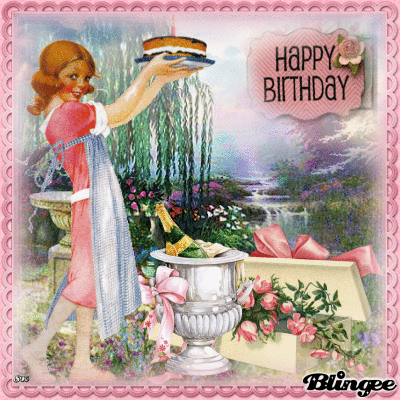 Vintage Holding Birthday Cake Pictures, Photos, and Images for Facebook