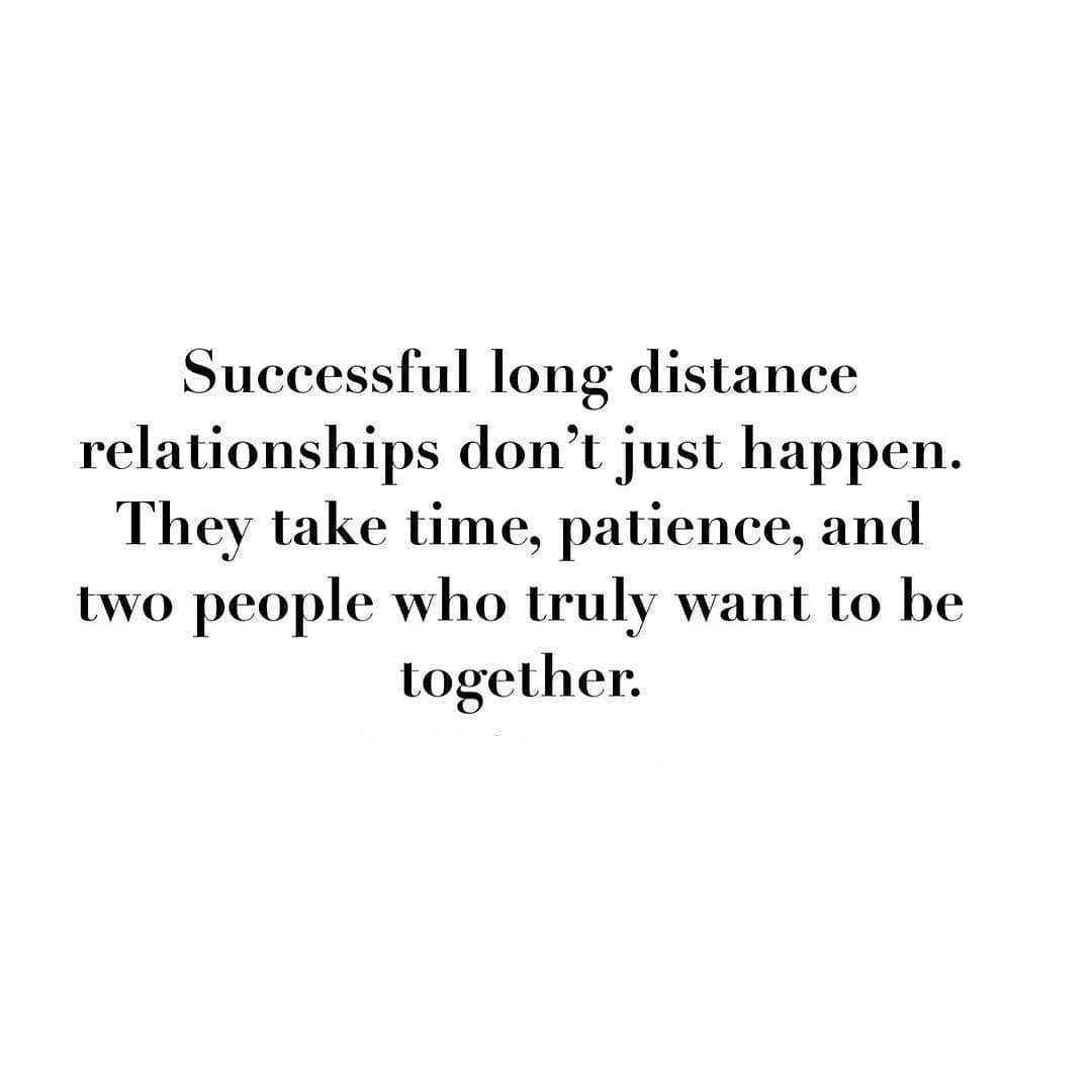 Successful Long Distance Relationship Don't Just Happen Pictures