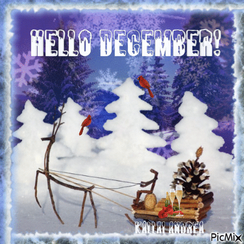 Winter Hello December Gif Pictures, Photos, and Images for Facebook