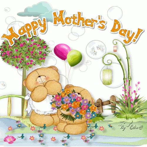 Cute Teddy Mother’s Day Gif Pictures, Photos, and Images for Facebook