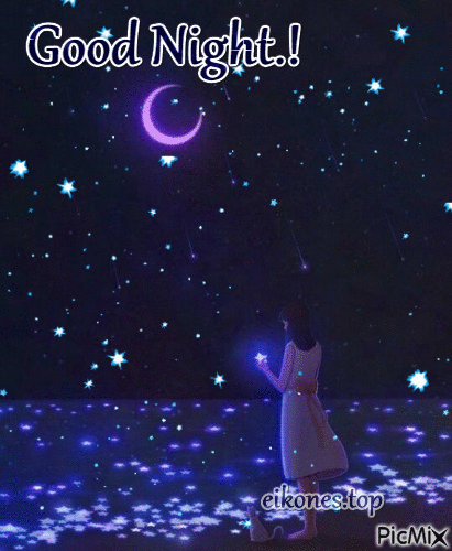 Starry Good Night Gif Pictures, Photos, and Images for Facebook, Tumblr
