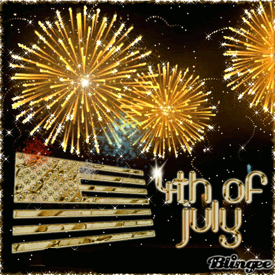 Gold Fireworks 4th Of July Gif Pictures, Photos, and Images for