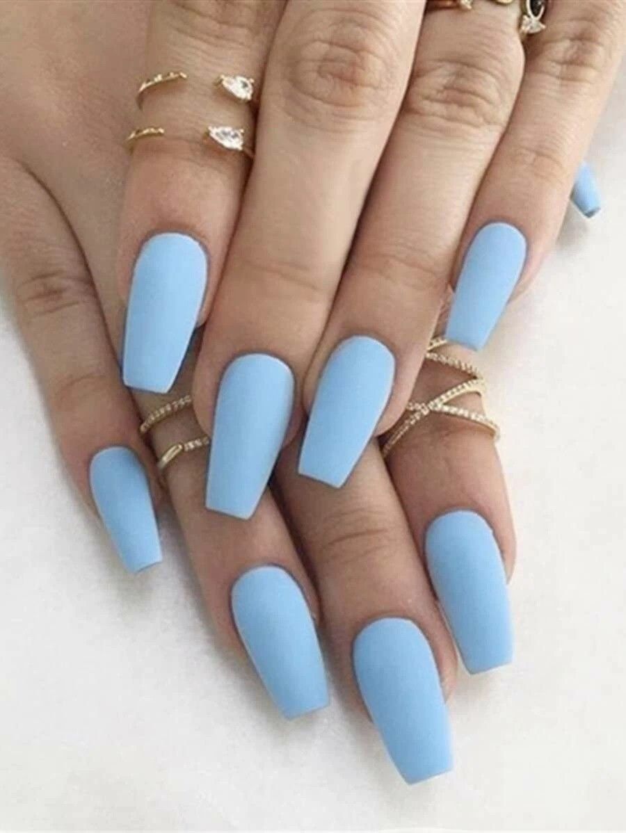 pastel-baby-blue-nails-pictures-photos-and-images-for-facebook