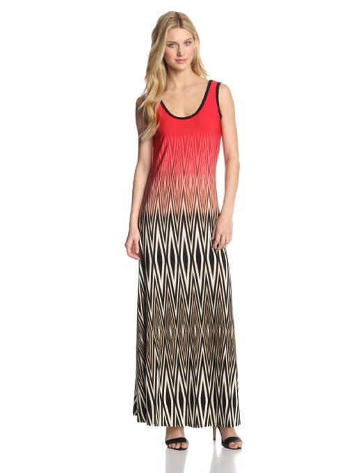 Calvin Klein Women's Printed Maxi Dress