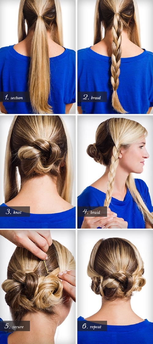 10 Easy Hair Bun Tutorials 10 Easy Hair Bun Tutorials