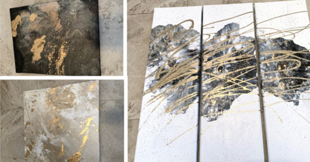 Easy & Cheap DIY Acrylic Wall Art Painting Tutorial