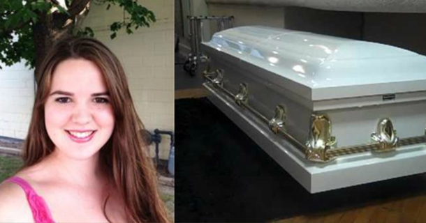 Teen’s Casket Gets Covered In Unique Markings, Leaves Family Speechless