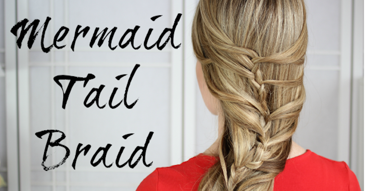 DIY Mermaid Tail Braid Hairstyle Pictures, Photos, and Images for