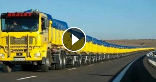 This Has To Be The Longest Truck In The World! WOW!