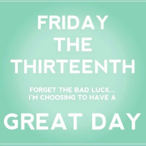 Friday the thirteenth Friday the thirteenth