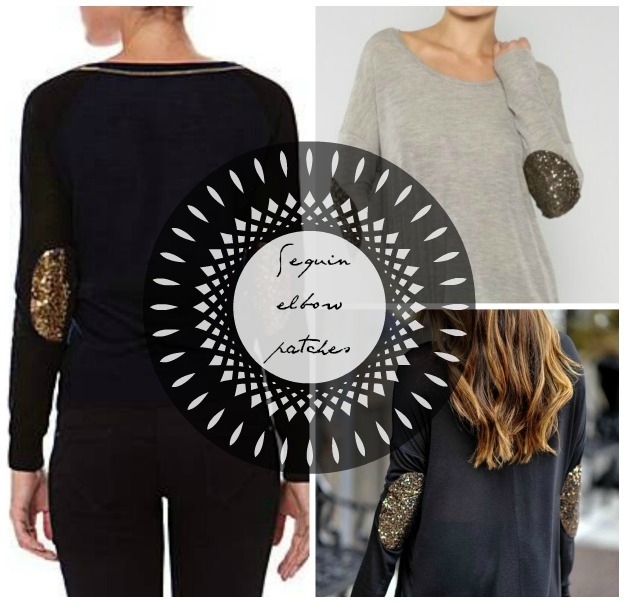DIY Sequin Elbow Patches