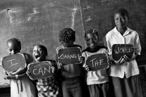 I can change the world