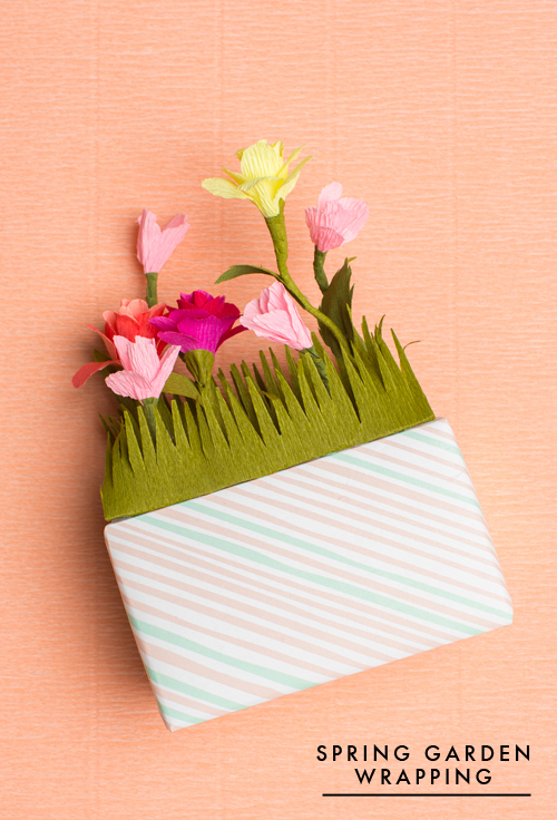 Spring garden wrapping