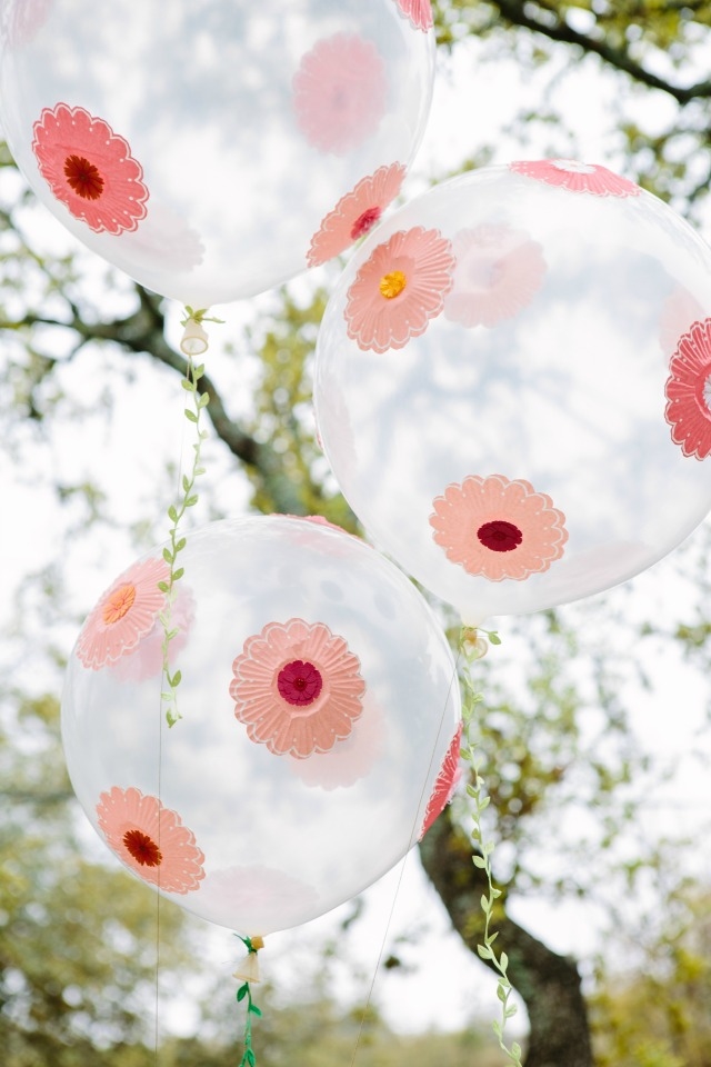 Flower balloons