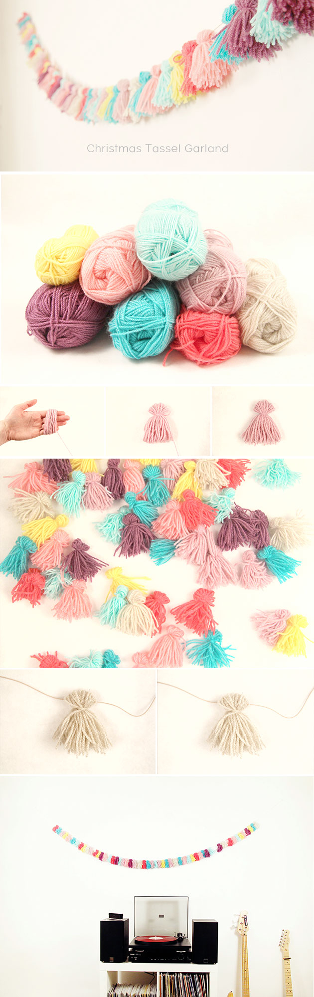DIY Tassel Garland DIY Tassel Garland